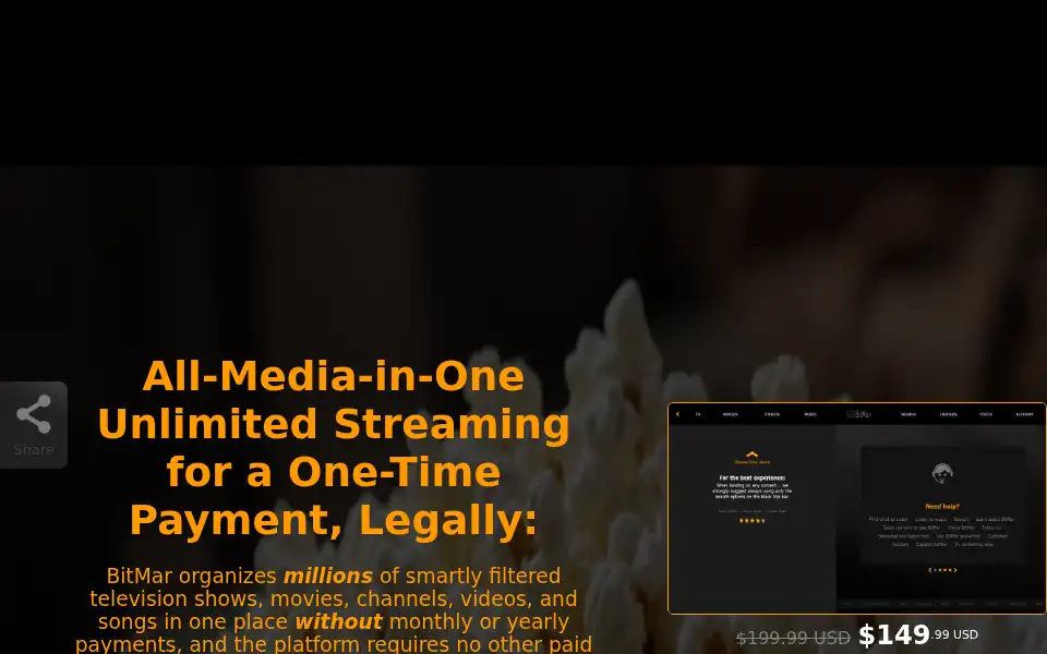 Screenshot of bitmar.com