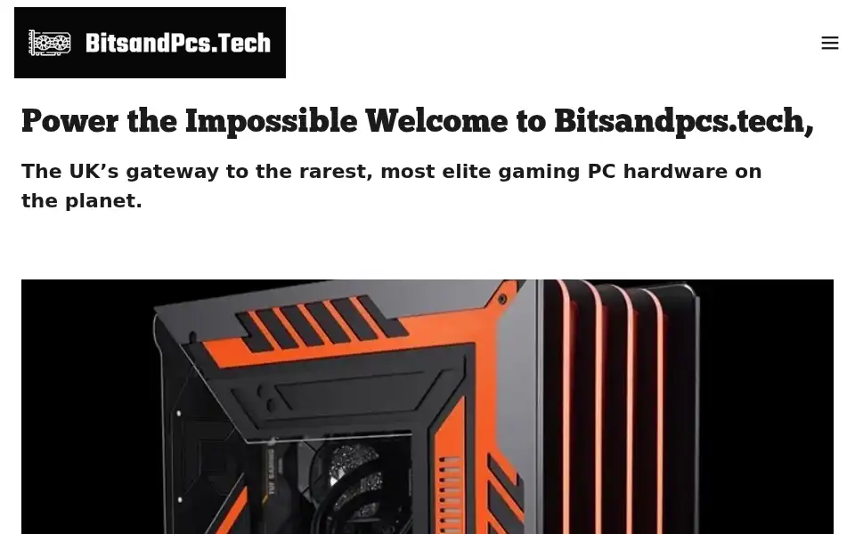 Screenshot of bitsandpcs.tech