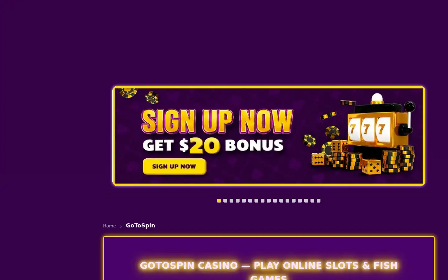 Screenshot of bitspinwin.co