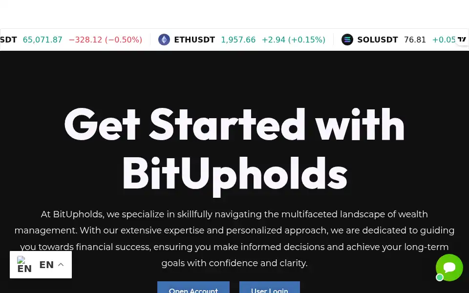 Screenshot of bitupholds.com