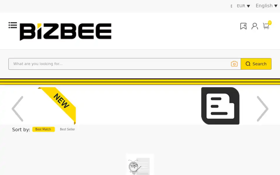 Screenshot of bizbee.com