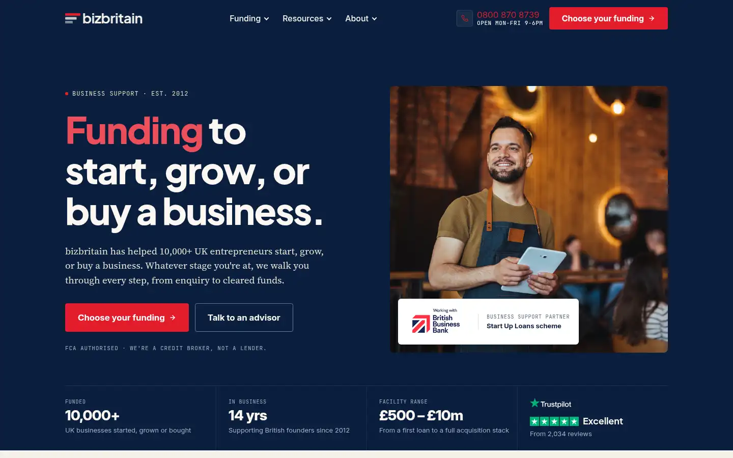 Screenshot of bizbritain.com