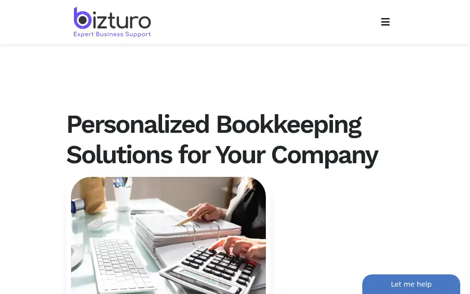 Screenshot of bizturo.com
