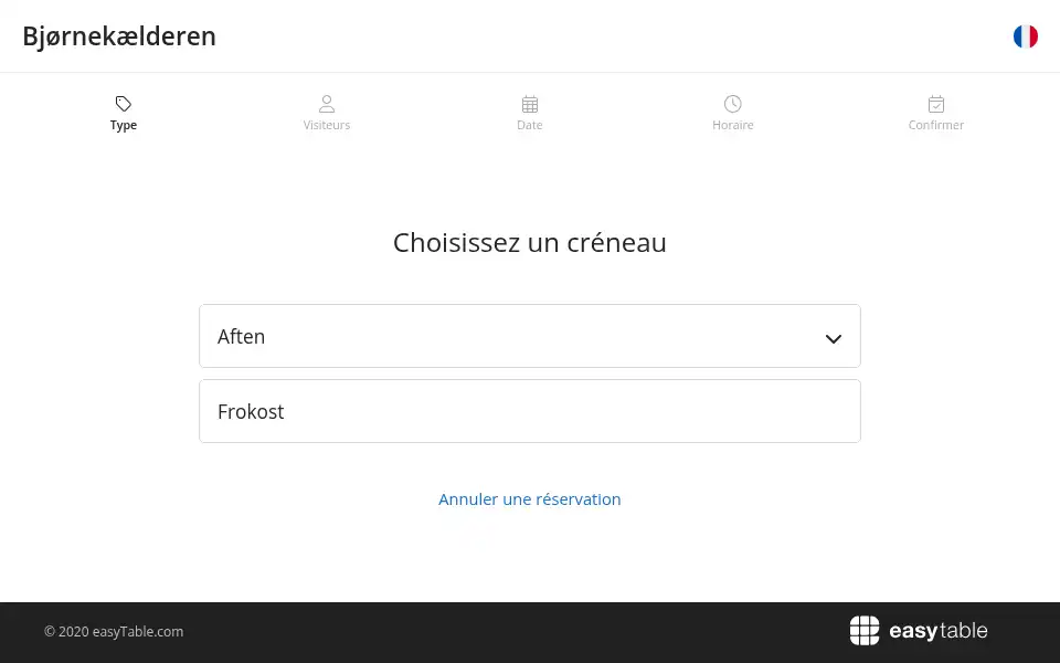 Screenshot of bjoernekaelderen.dk