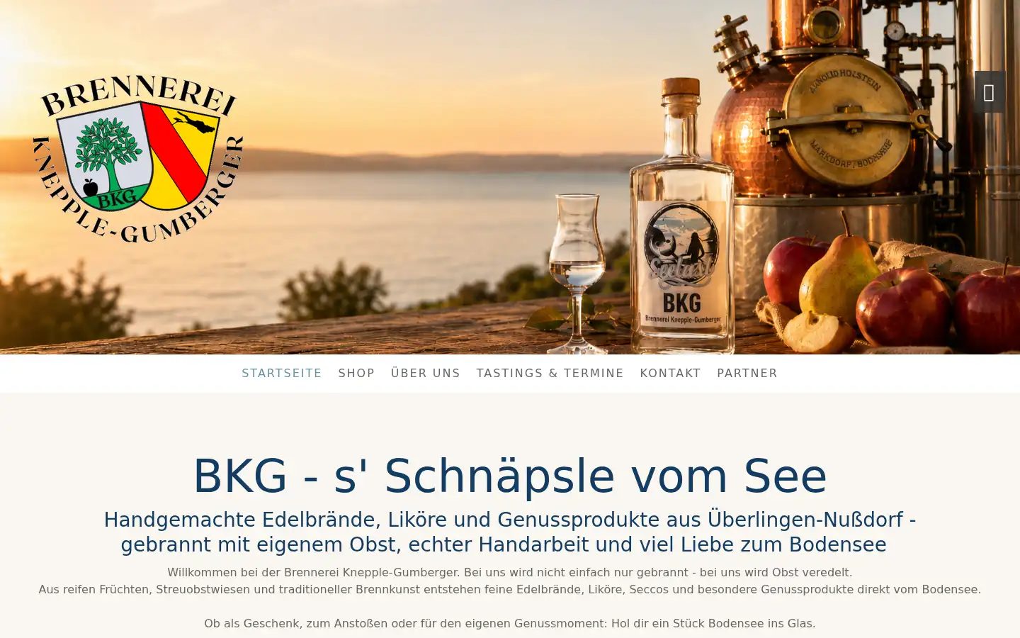 Screenshot of bkg-bodensee.de