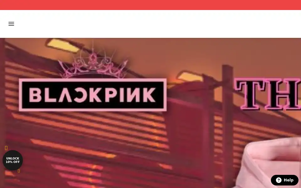 Screenshot of black-pink.shop