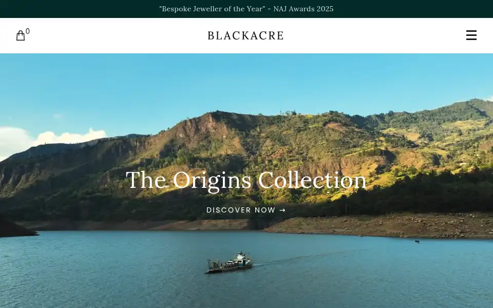 Screenshot of blackacreldn.com