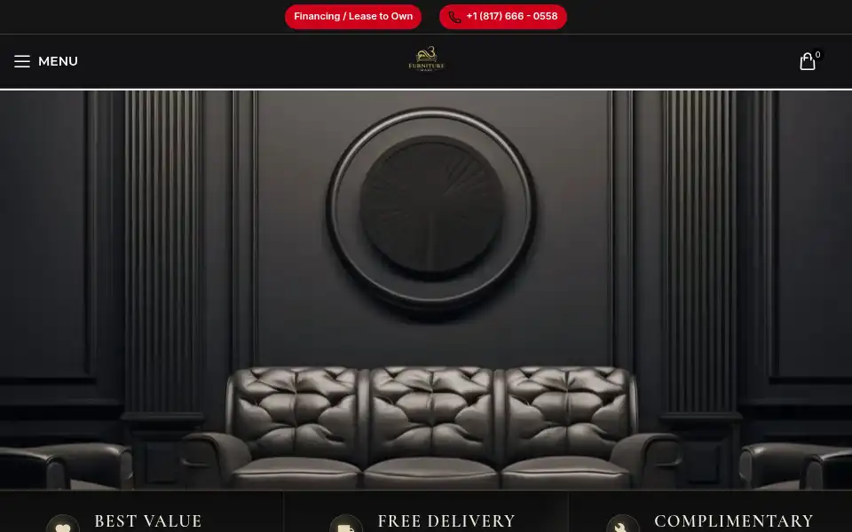 Screenshot of blackbedset.com