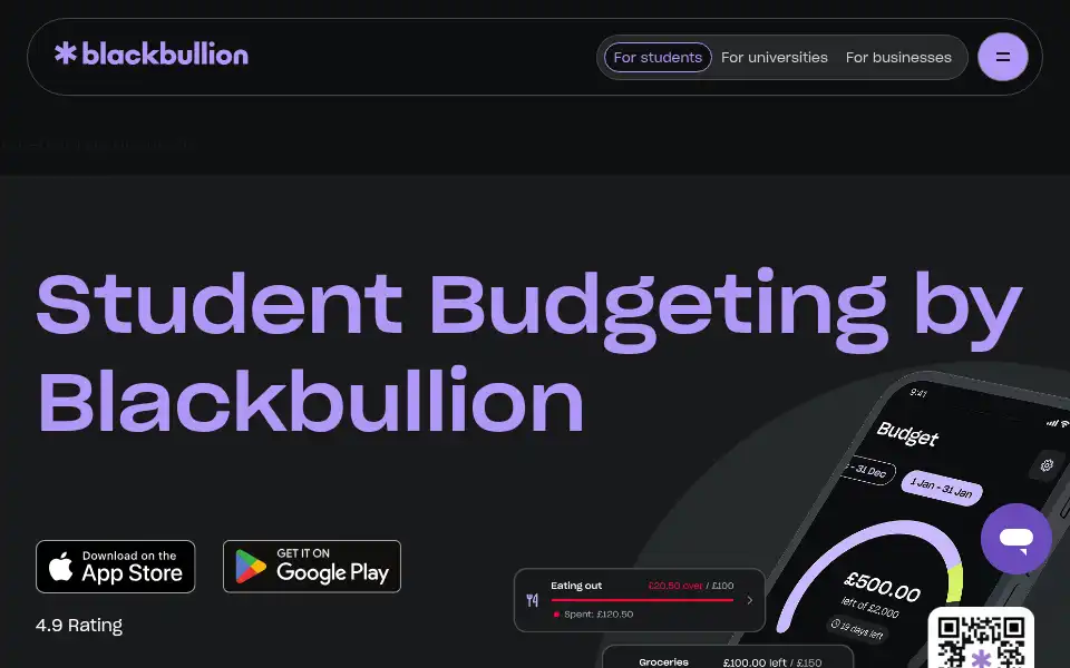 Screenshot of blackbullion.com