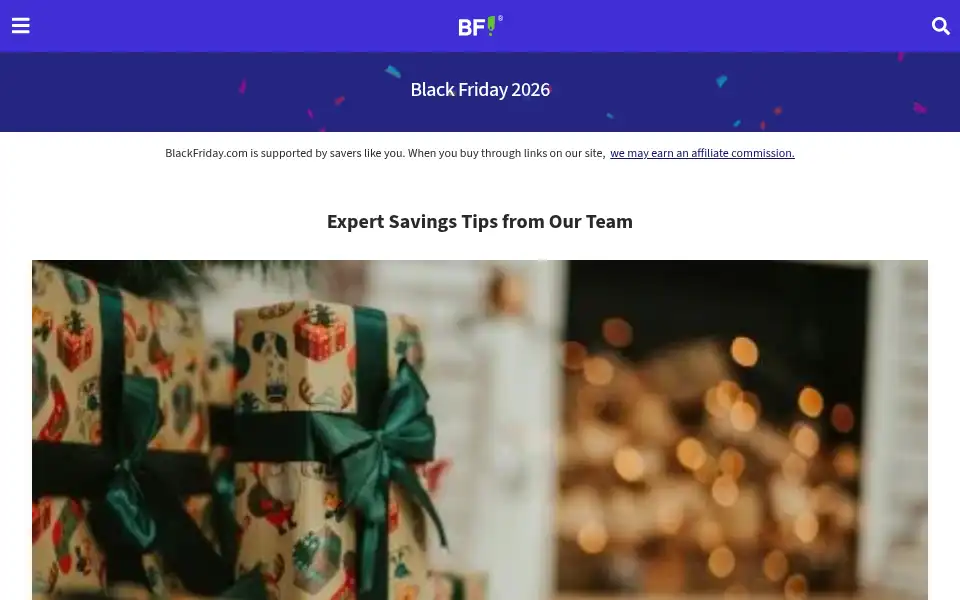 Screenshot of blackfriday.com