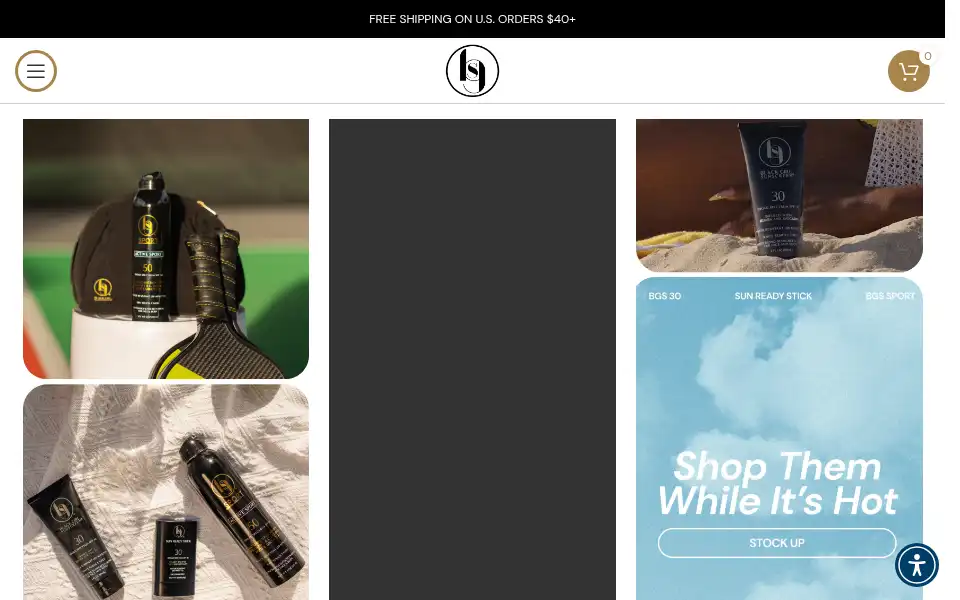 Screenshot of blackgirlsunscreen.com