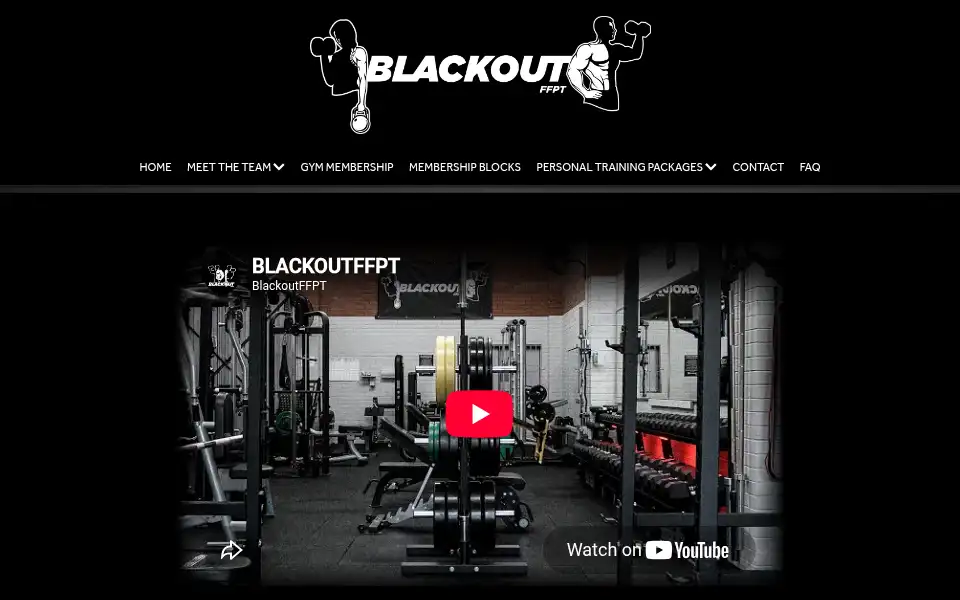 Screenshot of blackoutffpt.com.au