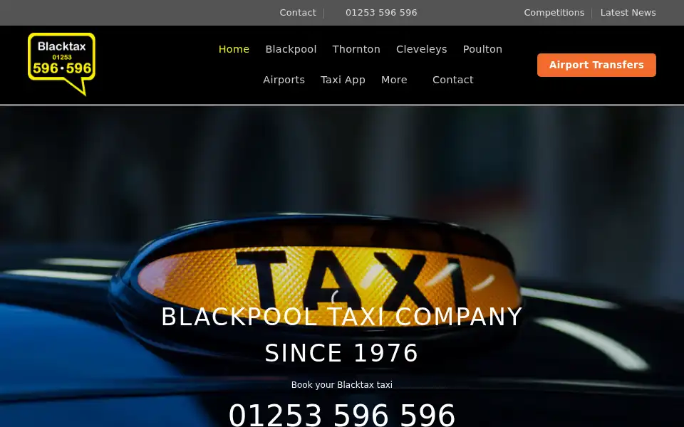 Screenshot of blacktax.co.uk