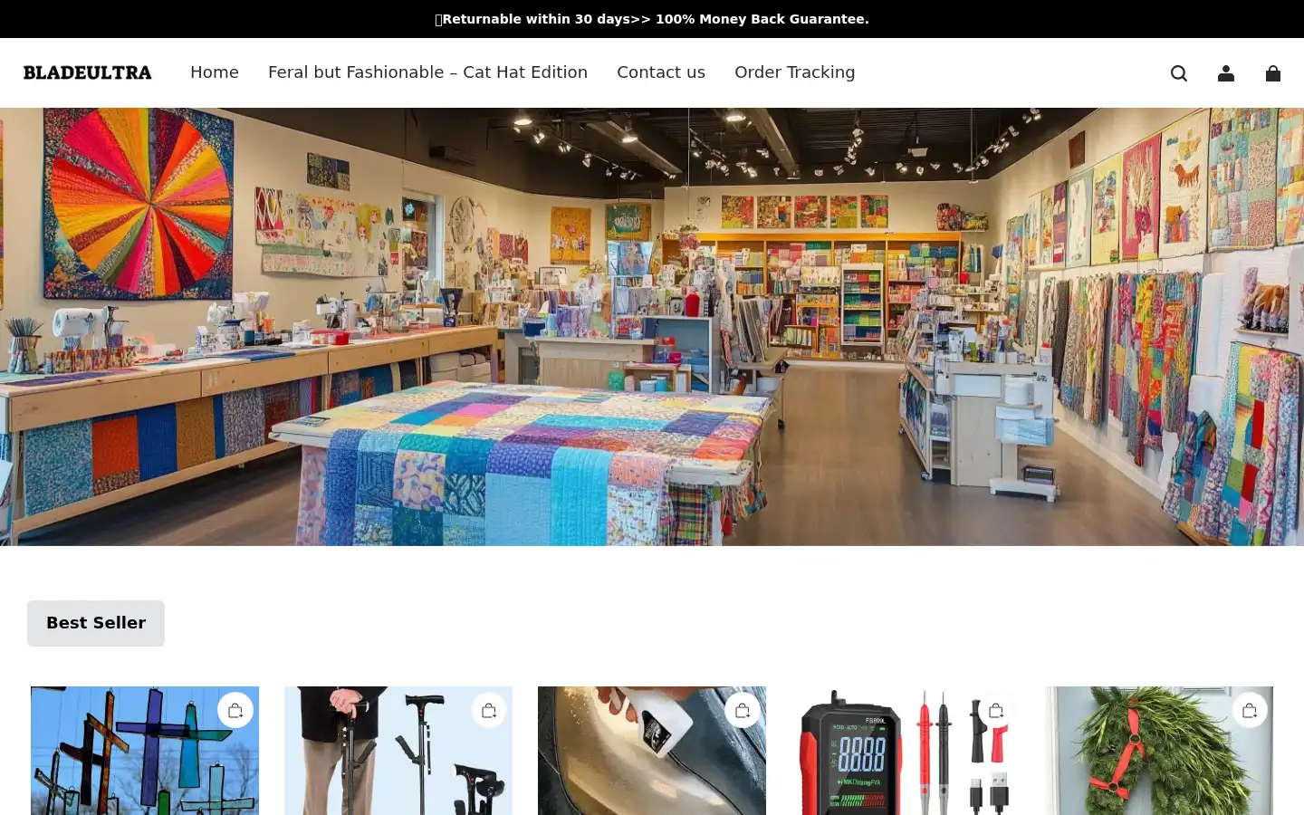 Screenshot of bladeultra.com