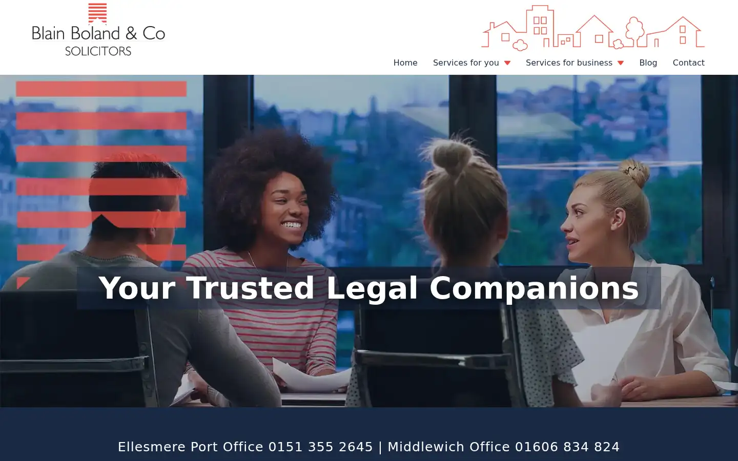 Screenshot of blainboland.co.uk