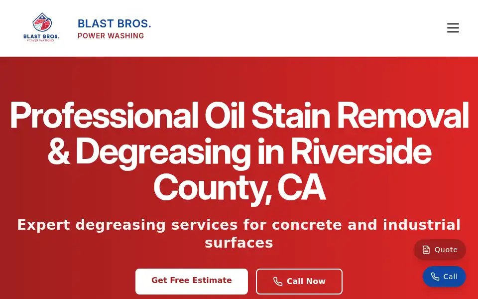 Screenshot of blastbrospw.com