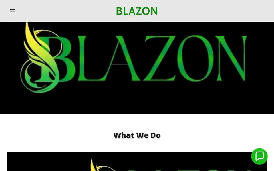 Screenshot of blazonpros.com