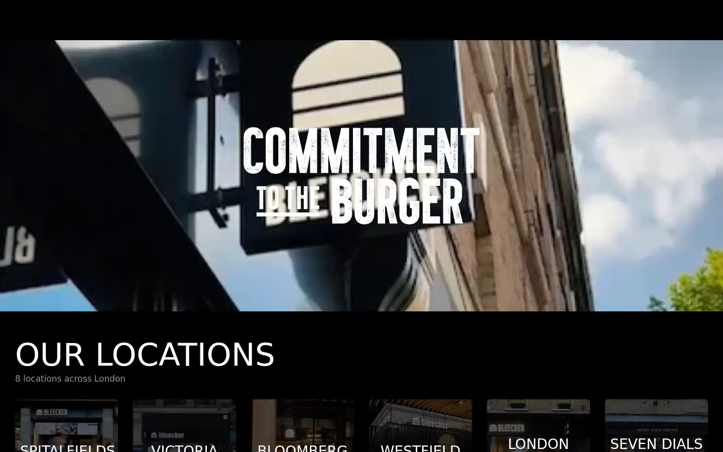 Screenshot of bleecker.co.uk