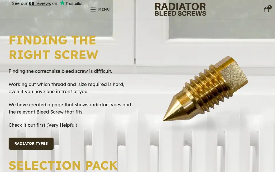 Screenshot of bleedscrews.co.uk