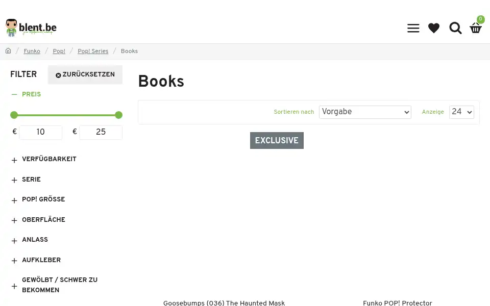 Screenshot of blent.be
