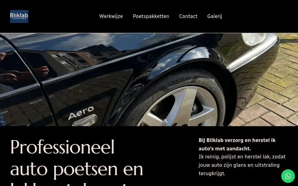 Screenshot of bliklab.nl