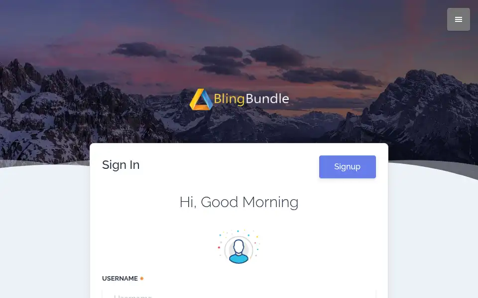 Screenshot of bling-bundle.com