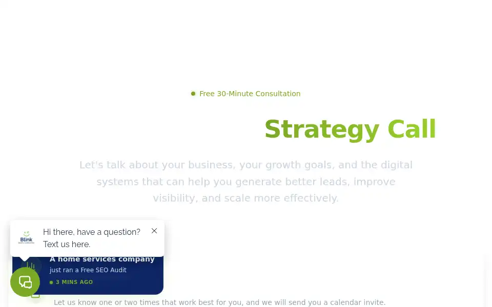 Screenshot of blinkdigital.org