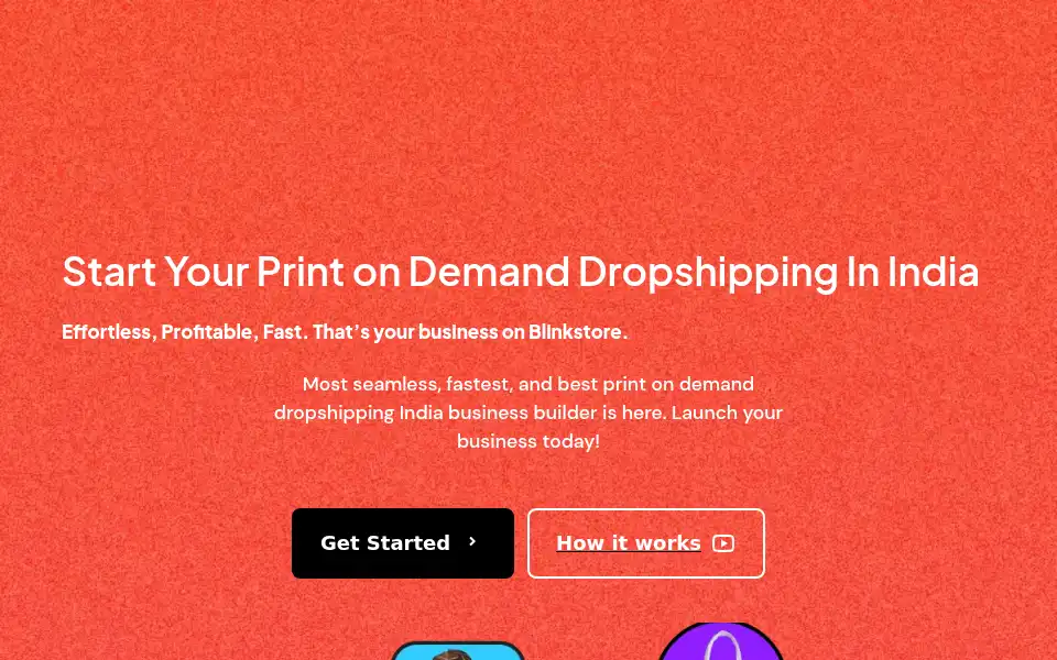 Screenshot of blinkstore.in
