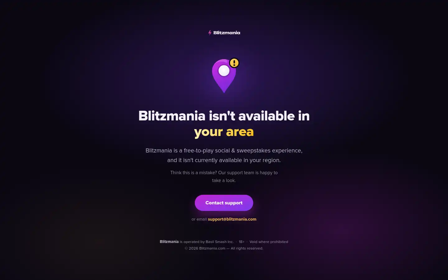 Screenshot of blitzmania.com