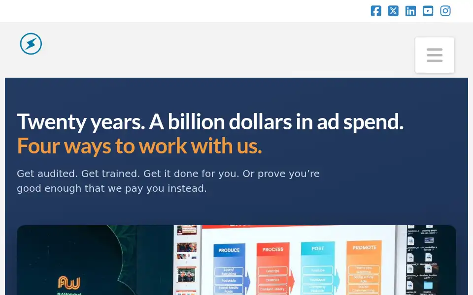 Screenshot of blitzmetrics.com