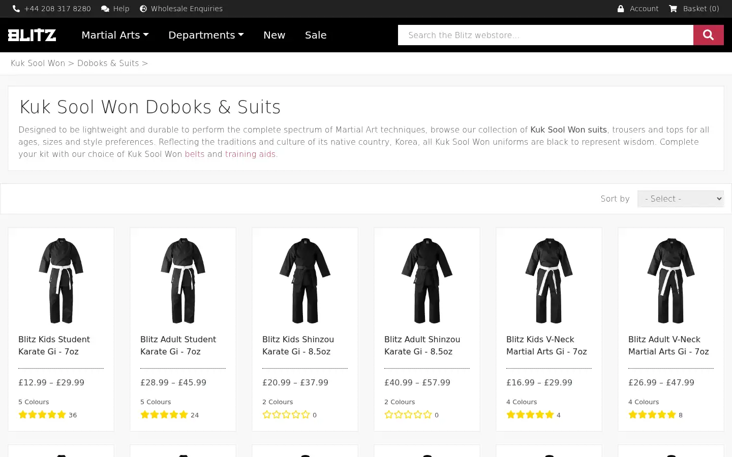 Screenshot of blitzsport.com
