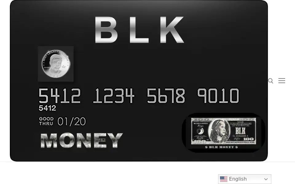 Screenshot of blk-money.com