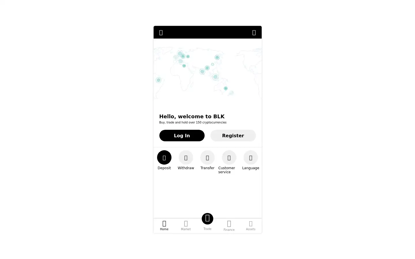 Screenshot of blkousd.com
