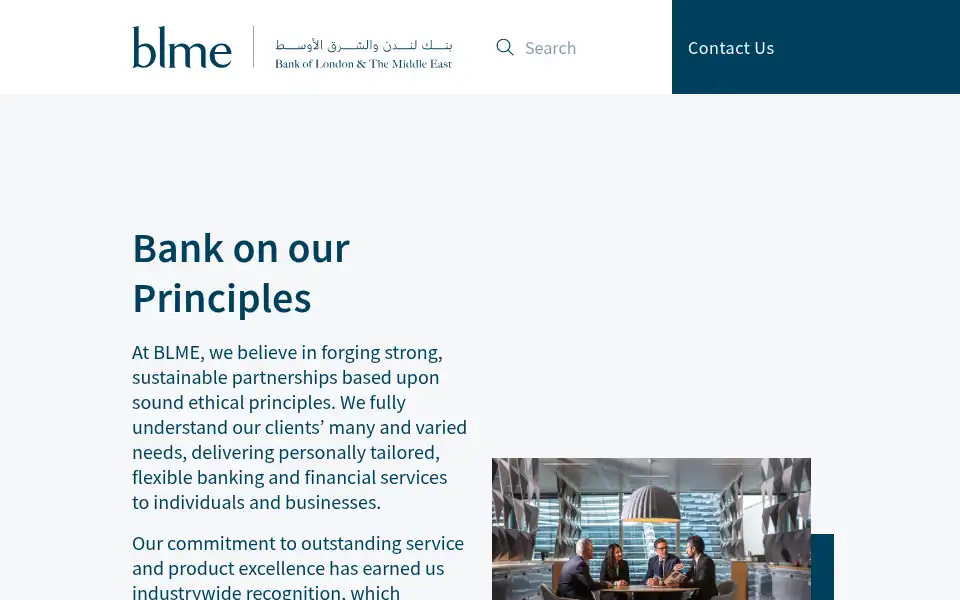 Screenshot of blme.com