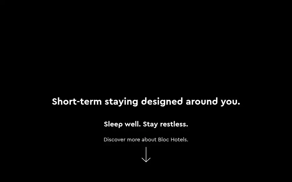 Screenshot of blochotels.com