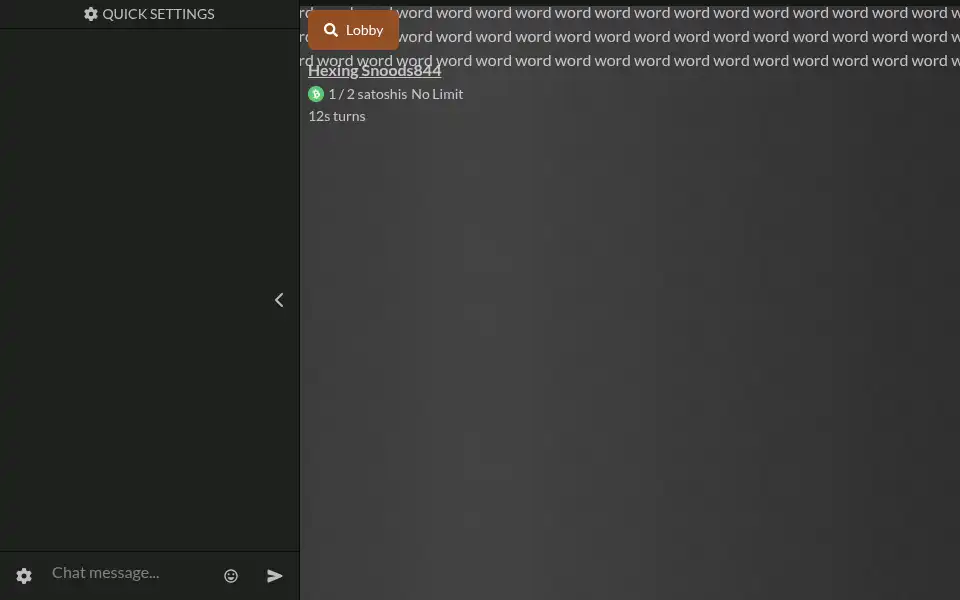 Screenshot of blockchain.poker