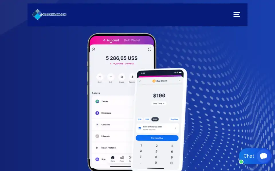 Screenshot of blockchainfiasher.com