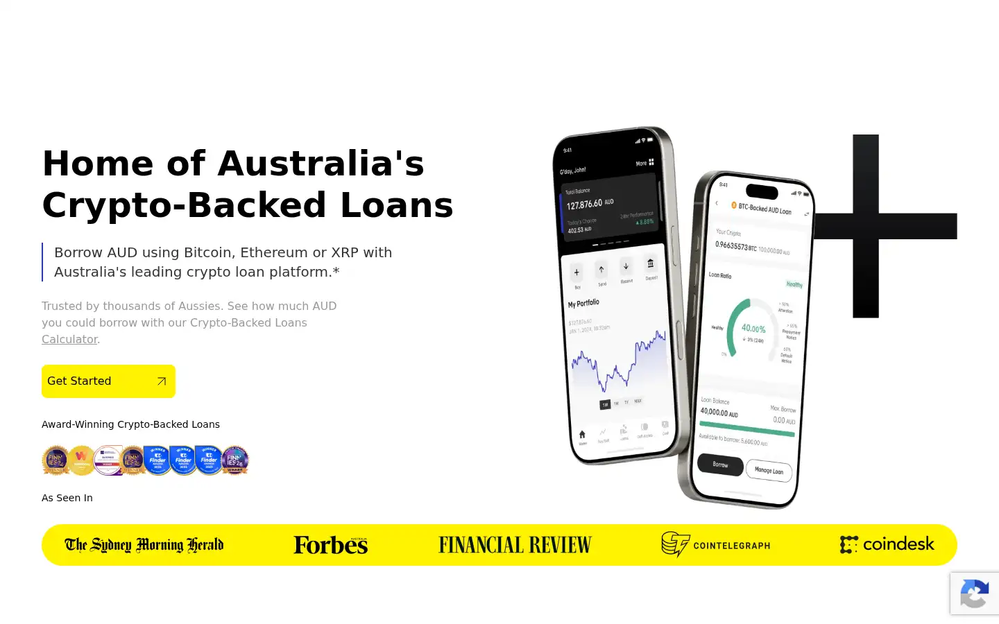 Screenshot of blockearner.com.au
