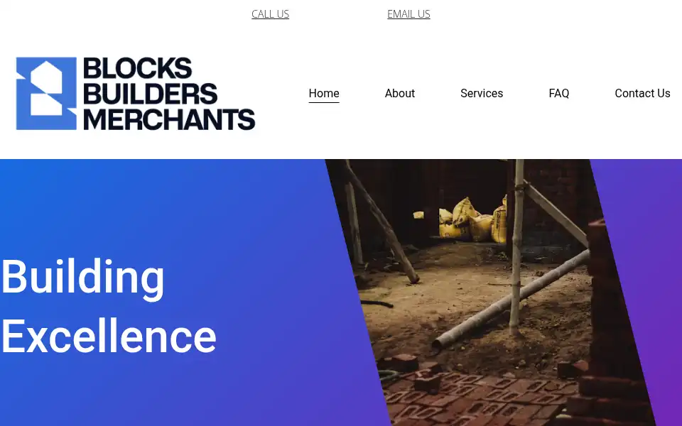 Screenshot of blocksbuilders.co.uk