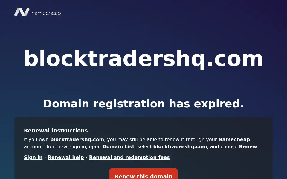 Screenshot of blocktradershq.com