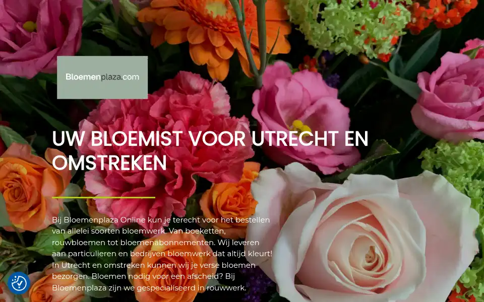 Screenshot of bloemenplaza.com