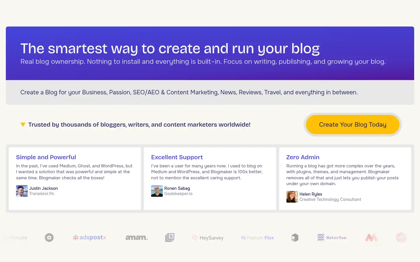 Screenshot of blogstatic.io