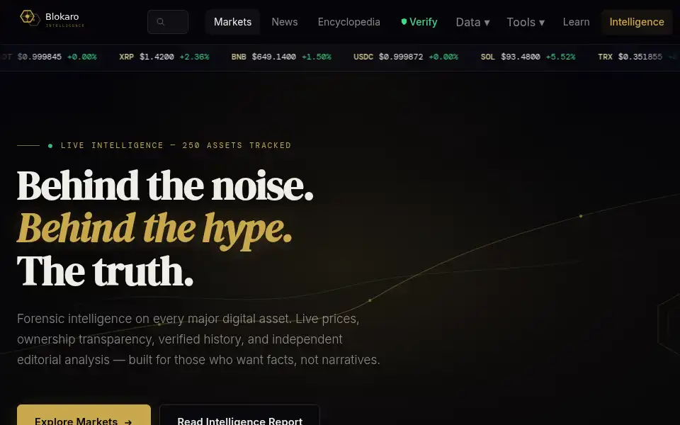 Screenshot of blokaro.com