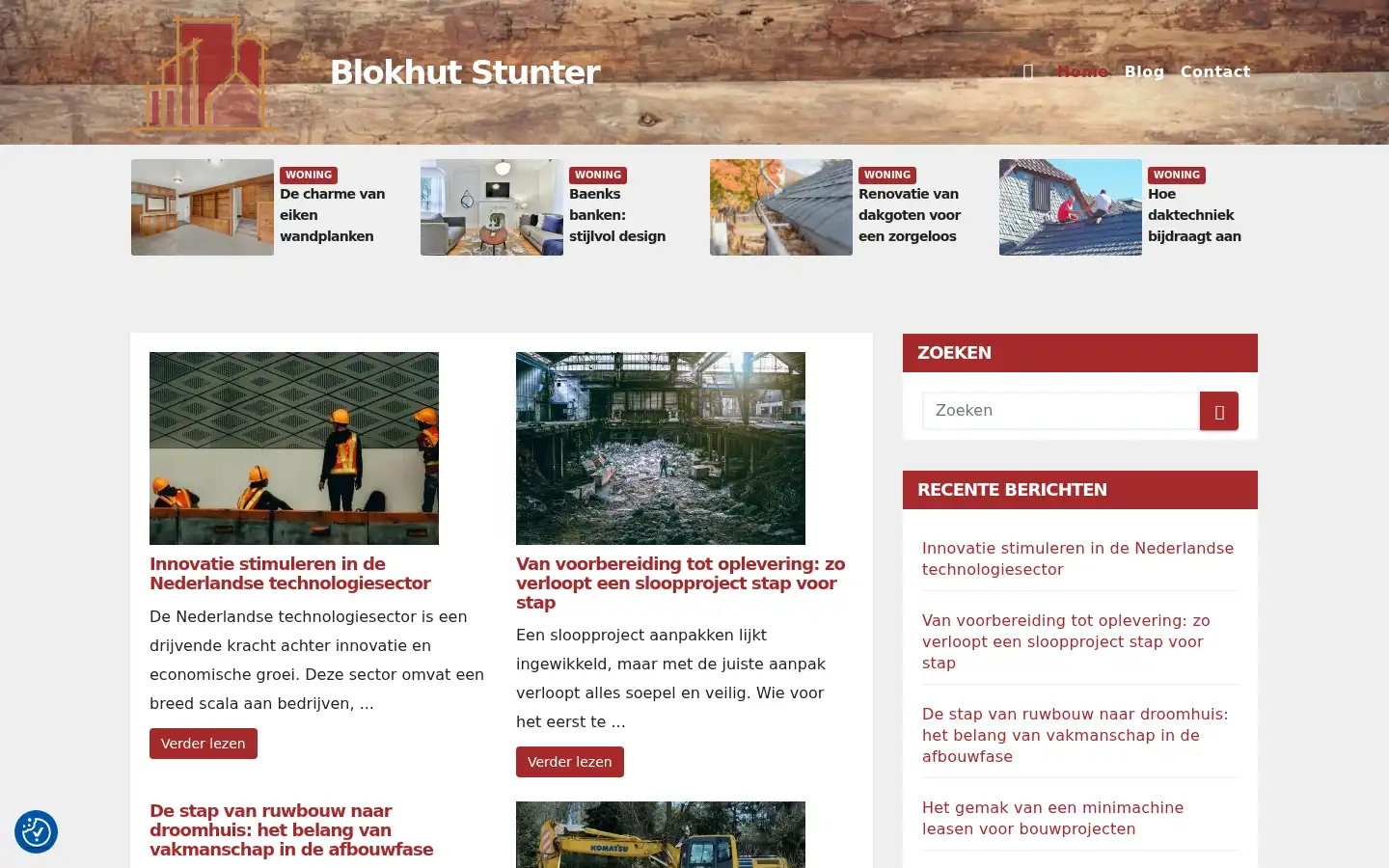 Screenshot of blokhut-stunter.nl