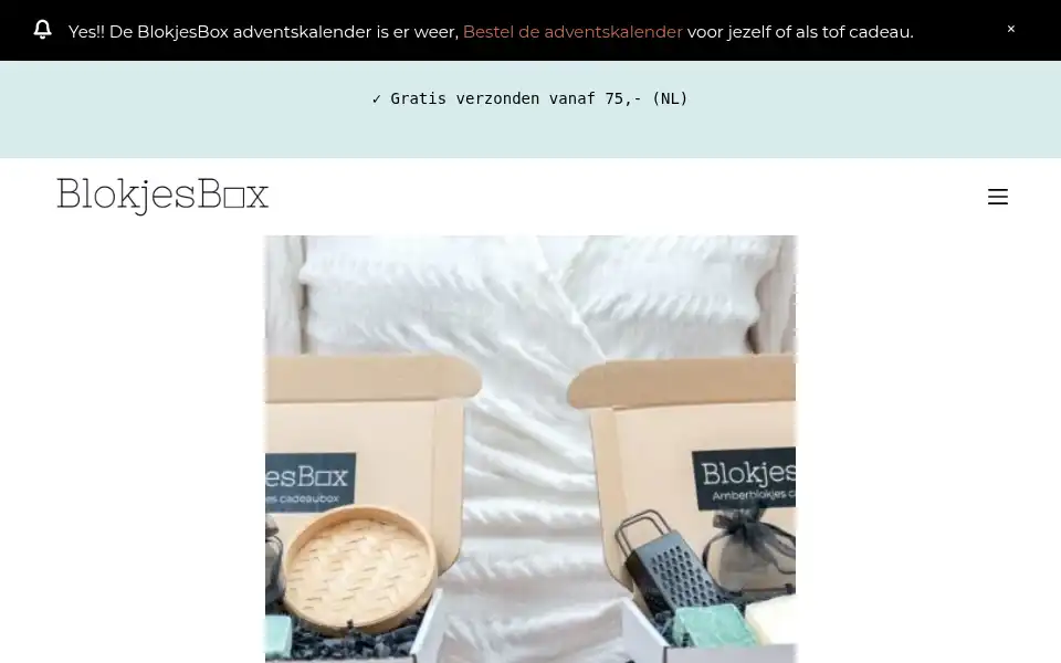 Screenshot of blokjesbox.nl