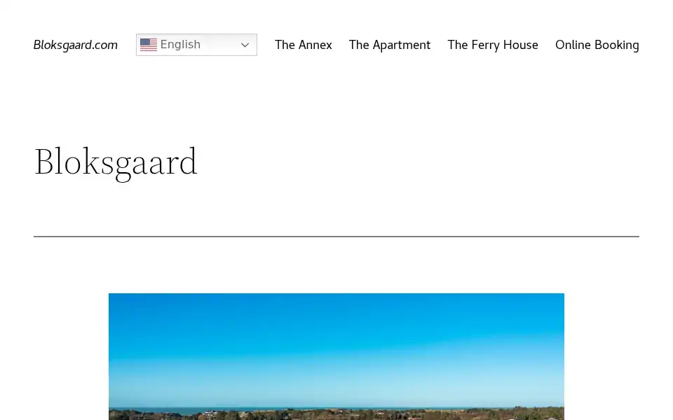 Screenshot of bloksgaard.com