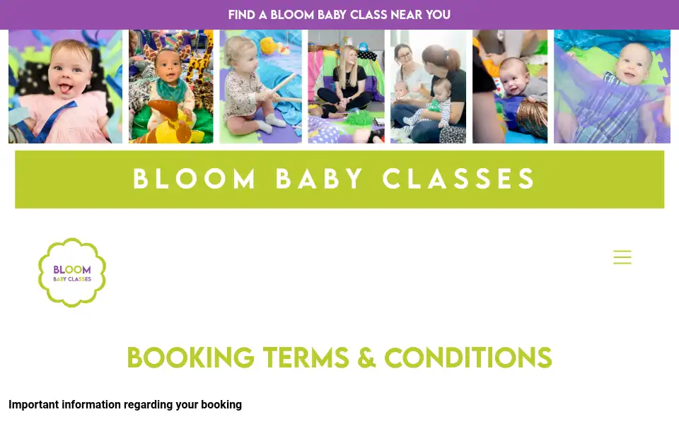 Screenshot of bloomwellbeing.co.uk
