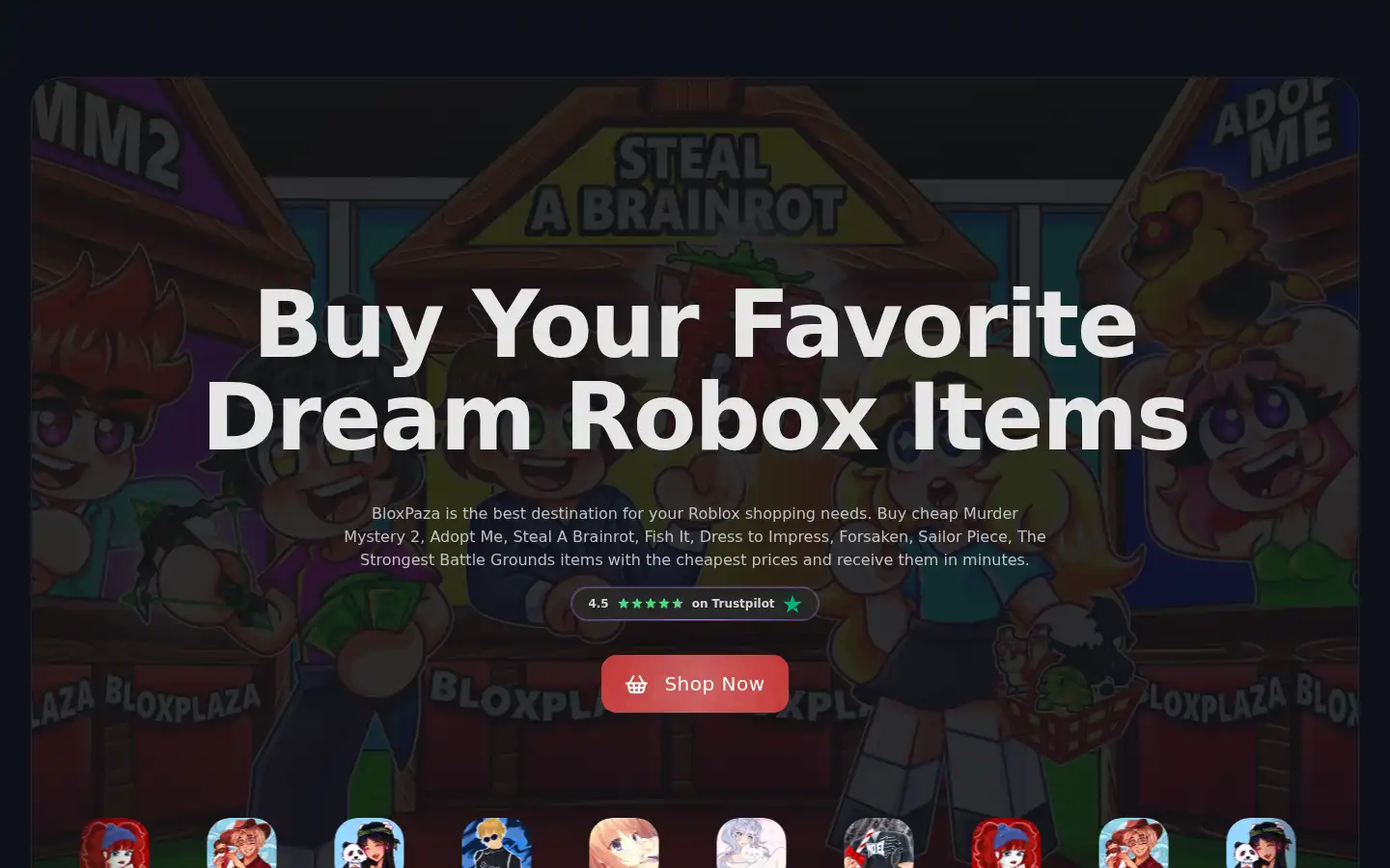 Screenshot of bloxplaza.com