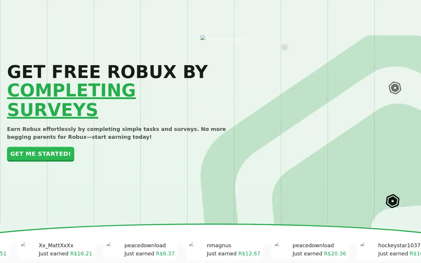 Screenshot of bloxreward.com