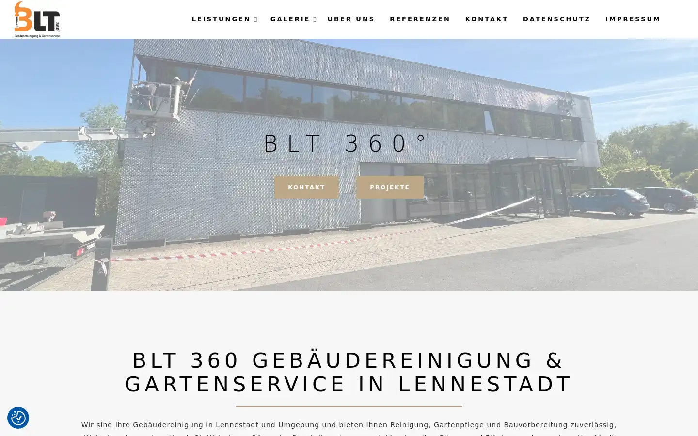 Screenshot of blt360.de